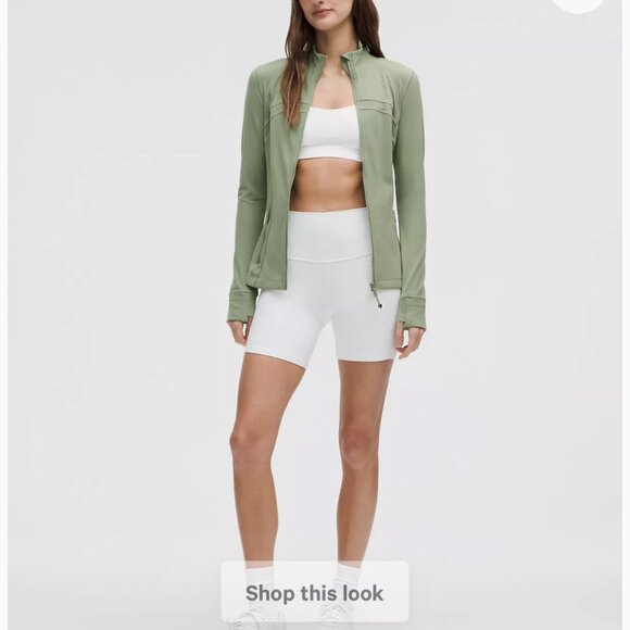 Lululemon NWT Define Jacket Nulu size 8 Desert Green - Picture 12 of 15